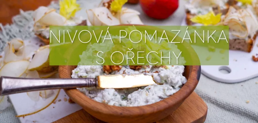 Náhled pro Video recept: Nivová pomazánka s ořechy 